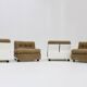 Vintage Amanta lounge chairs by Mario Bellini for C&B Italia, set of 4
