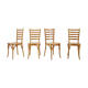 1970s Italian Dining Chairs, set of 4