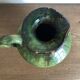Provence 1950 jar in green glazed earthenware