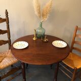 Round table with flaps diameter 97 cm