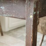 Wabi sabi patinated table