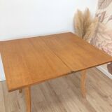 Table à manger extensible des années 60