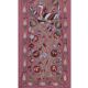 Hand knotted rug, vintage Turkish rug 53x186 cm