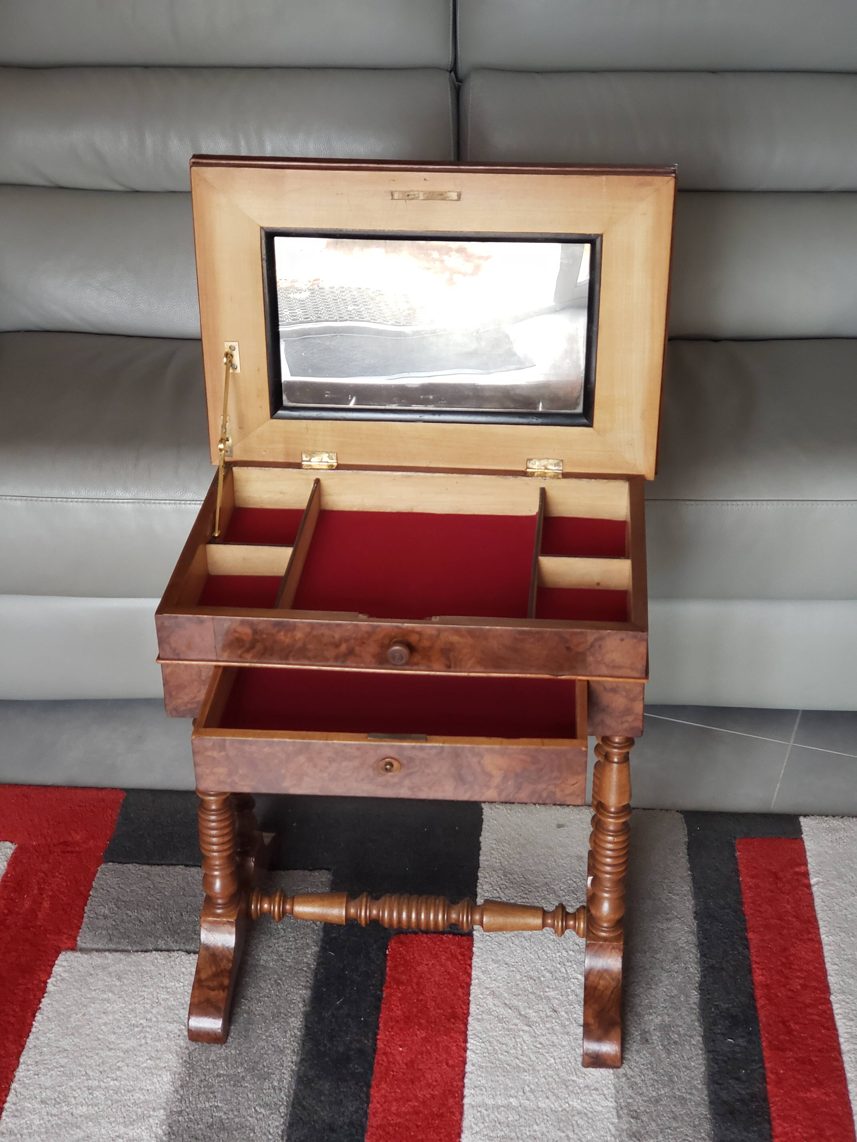 Vintage wooden dressing table