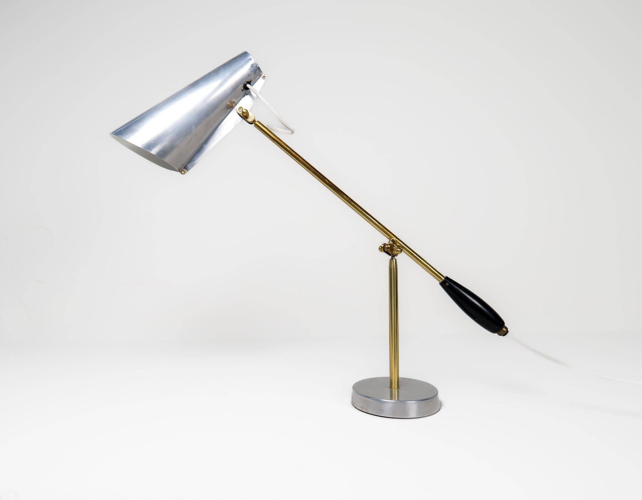 Lampe de table Birger Dahl « Birdy » des années 1950 au style midcentury modern pour Sonnico Norvège
