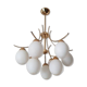 Lustre 9 globes des années 60
