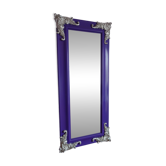 Large Venetian-style purple Italian mirror