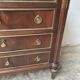 Small Louis XVI style mahogany chest of drawers, 20th century