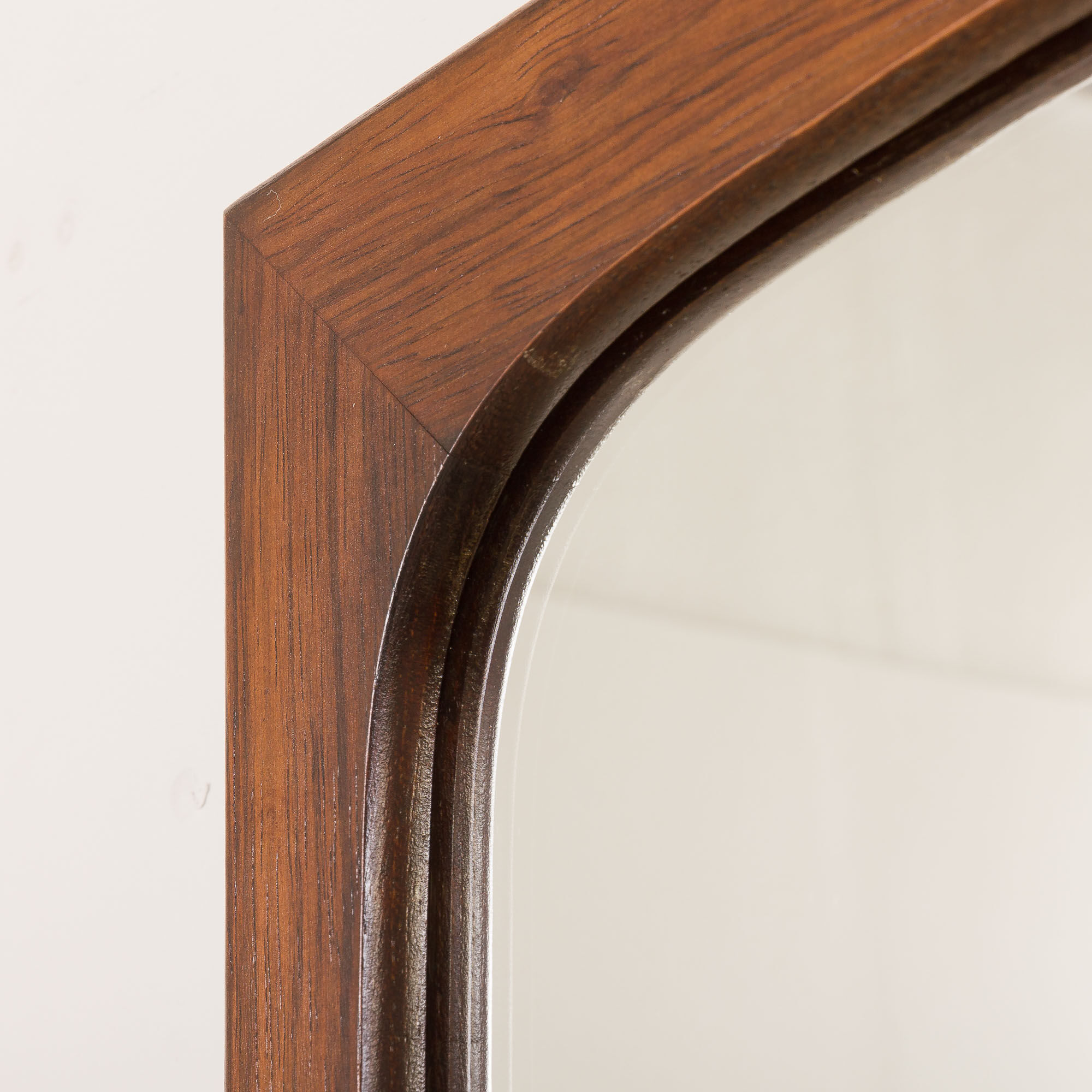 Danish rosewood mirror in the style of Aksel Kjersgaard, 1960s