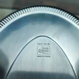 Oval stainless steel serving platter/ Tray by Jean Couzon Goldsmith - New