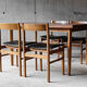 Table and 4 chairs 60