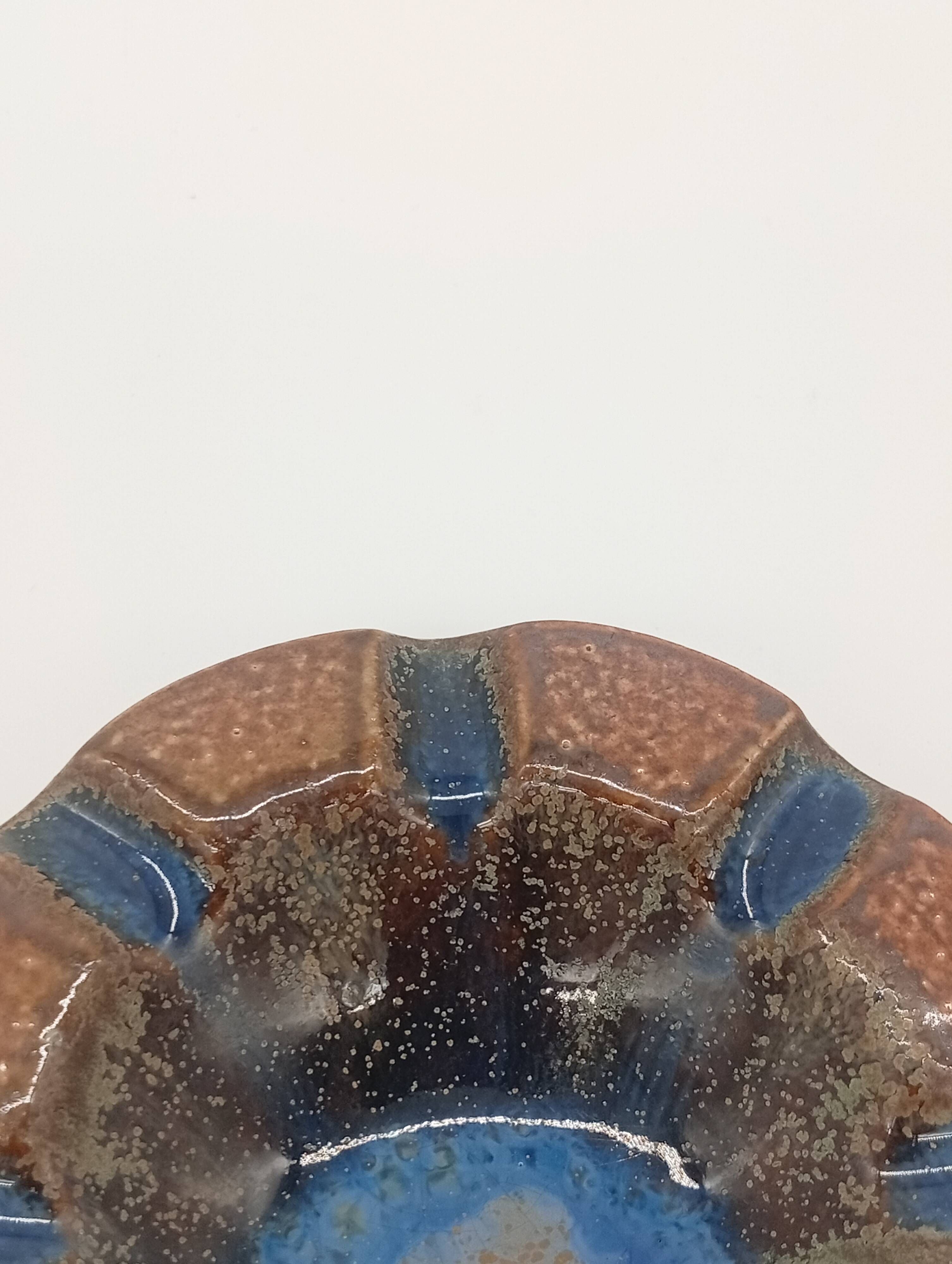 Enamelled Ceramic Ashtray Henri Picard France Art Deco France 1930s
