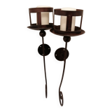 Set two 2 photophores