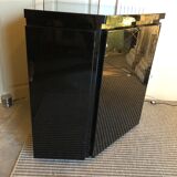 Vintage black lacquer notch