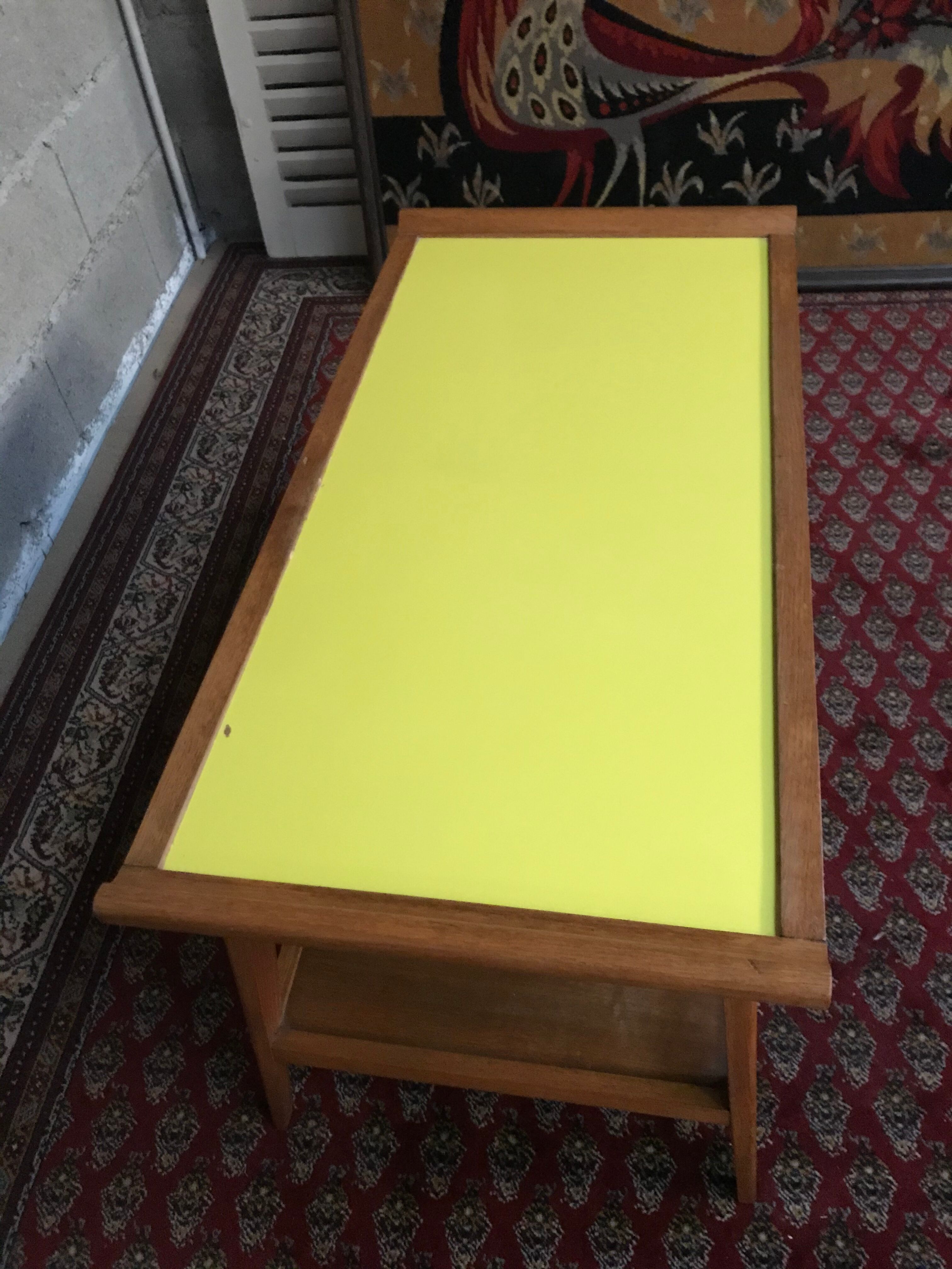 Coffee table foot compass vintage 50/60