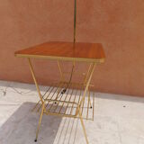 Lampadaire porte-revues vintage