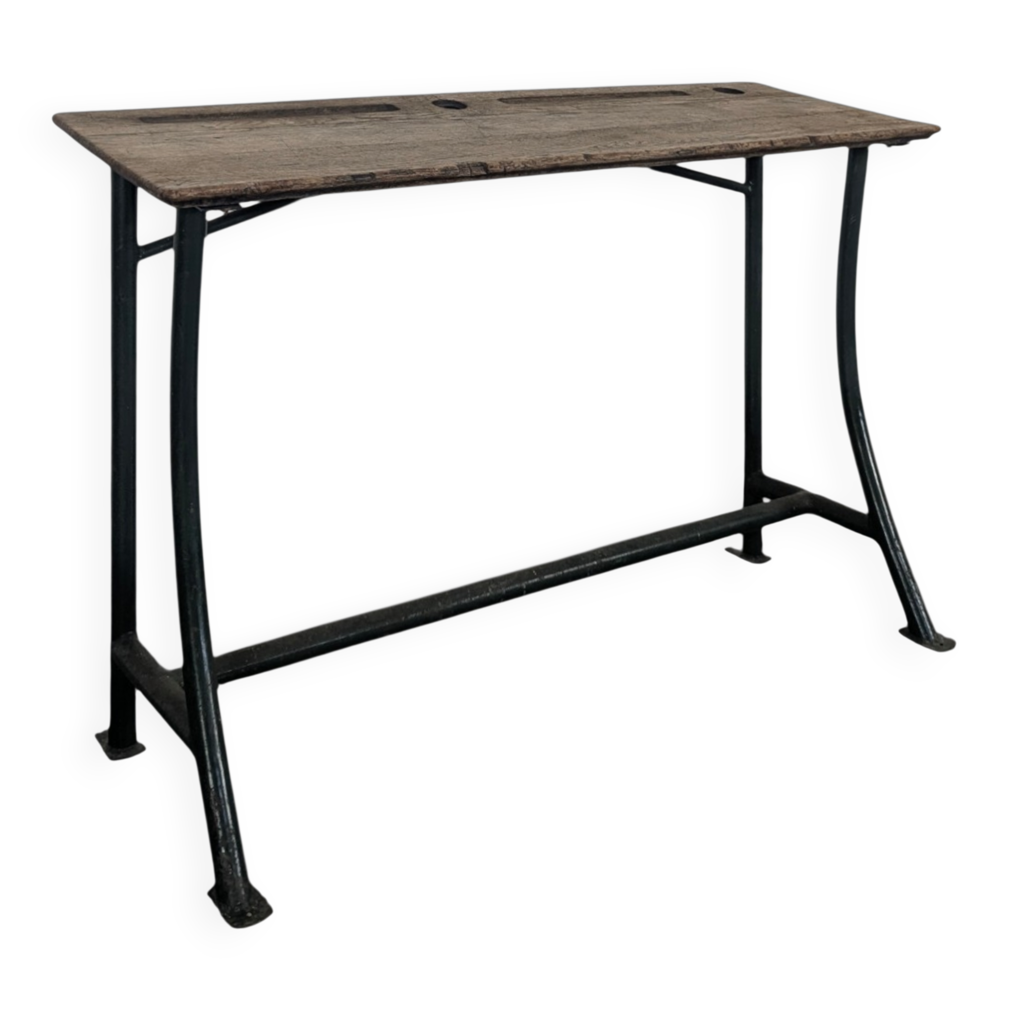 Vintage school desk from the 1960s