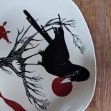 Crow and fox cheese plate
