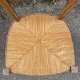 Ancienne chaise de nourrice Art Nouveau