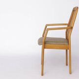 4 Vintage Dyrlund Armchairs in Oak, 1970s | Danish Mid-Century Modern