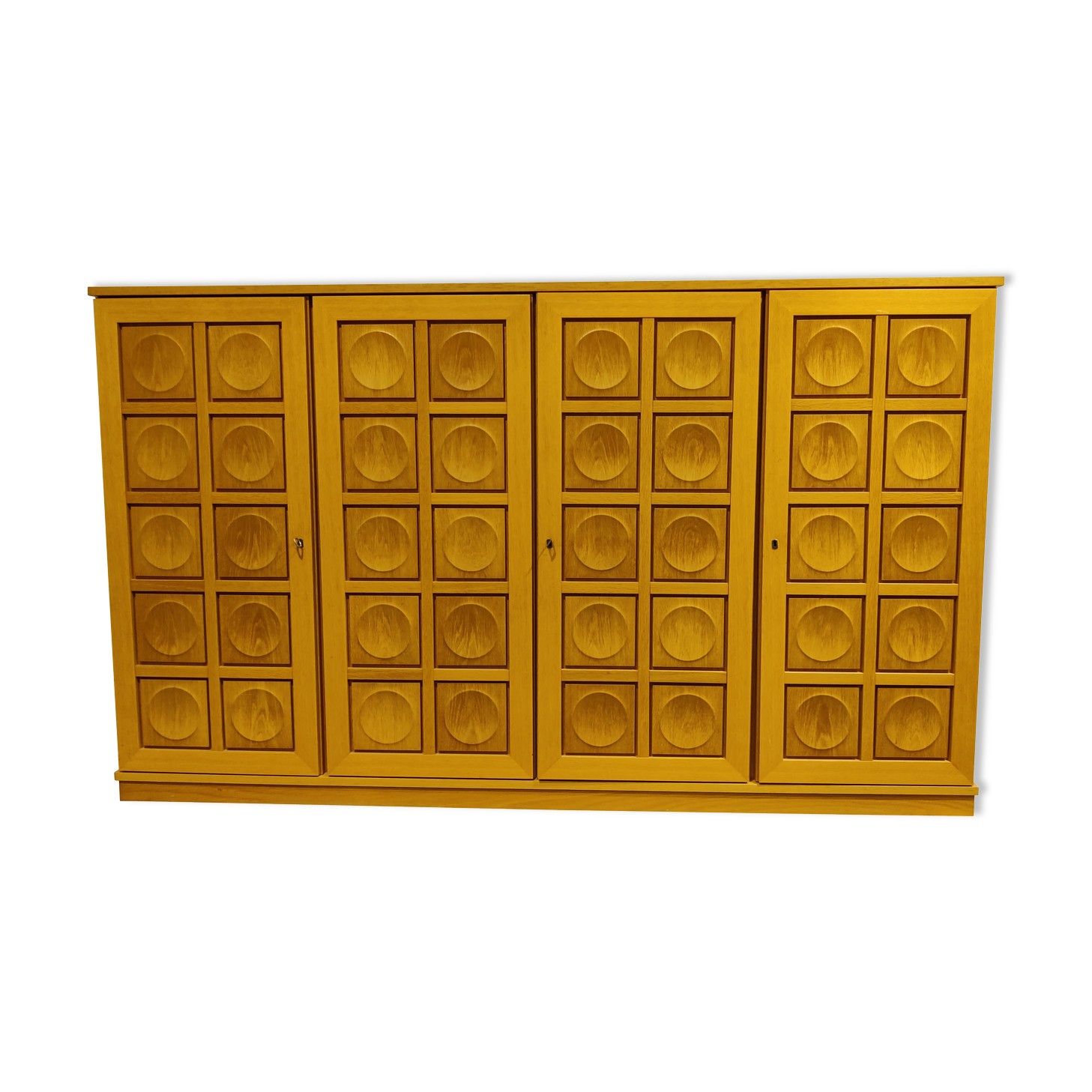 Vintage xxl brutalist highboard, 1970s