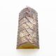 Pair of Mid-century Modern Style Italian Murano Glass and Brass Sconces
