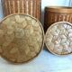 Boxes in rattan 70s