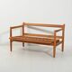 “Briksbo” Pine Loveseat by Harry Moen