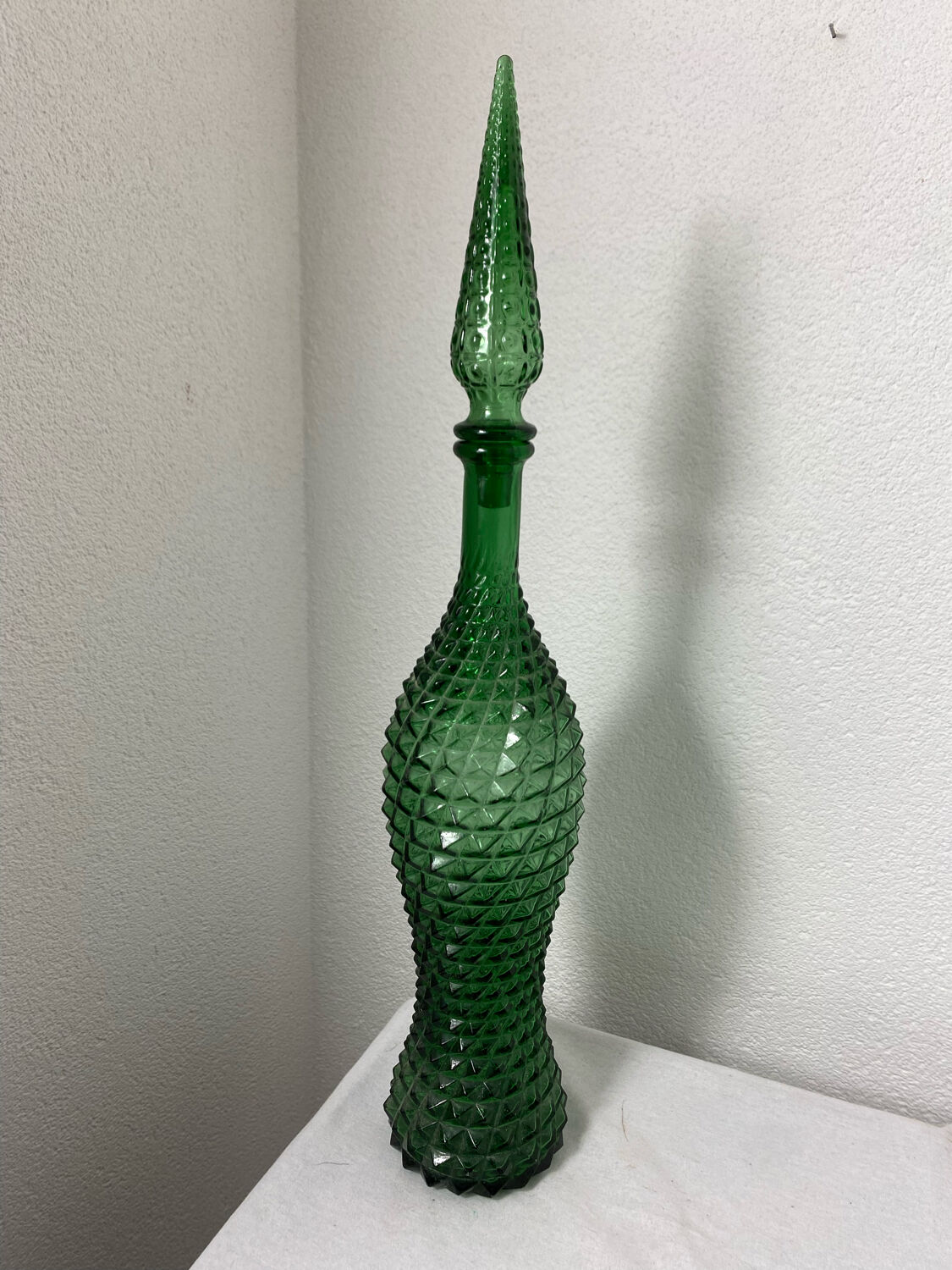 Vintage Empoli Glass Carafe