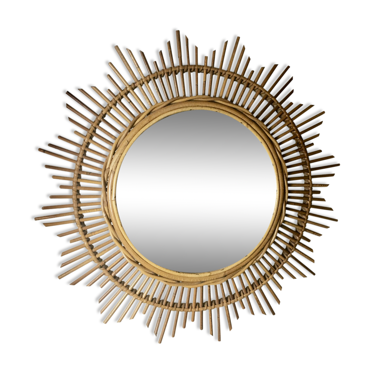 Mirror 50s Sun - 57x57cm