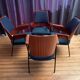 Set of four chairs, 1960s
