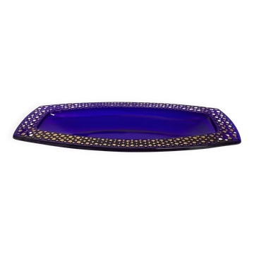 Grand vide poche bleu cobalt
