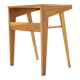 1960s Oak Side Table or TV Rack ,Czechoslovakia