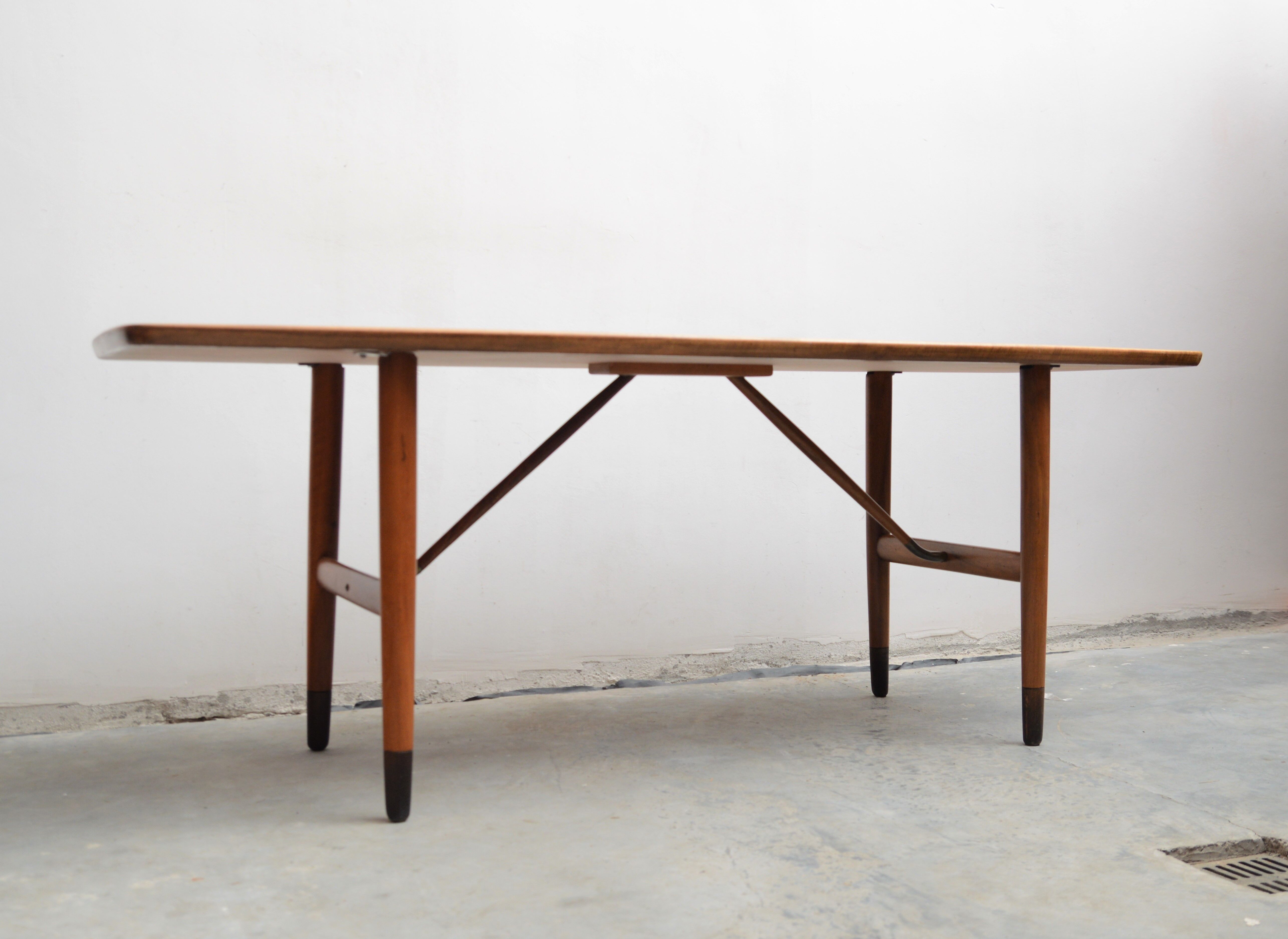 Vintage Danish Sofa Table Mid century modern 60s