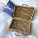 Valise vintage  en osier