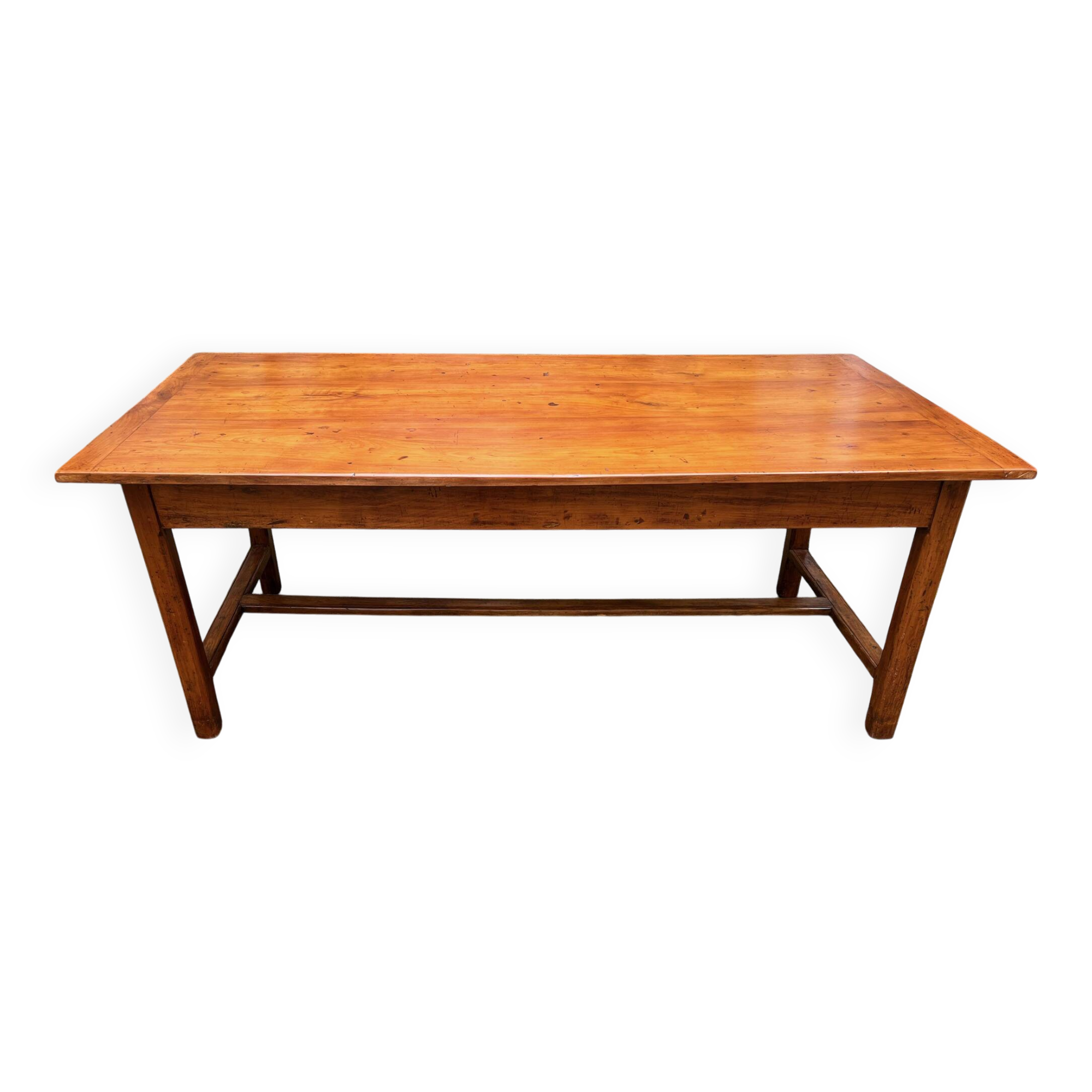 19th century cherry wood farmhouse table