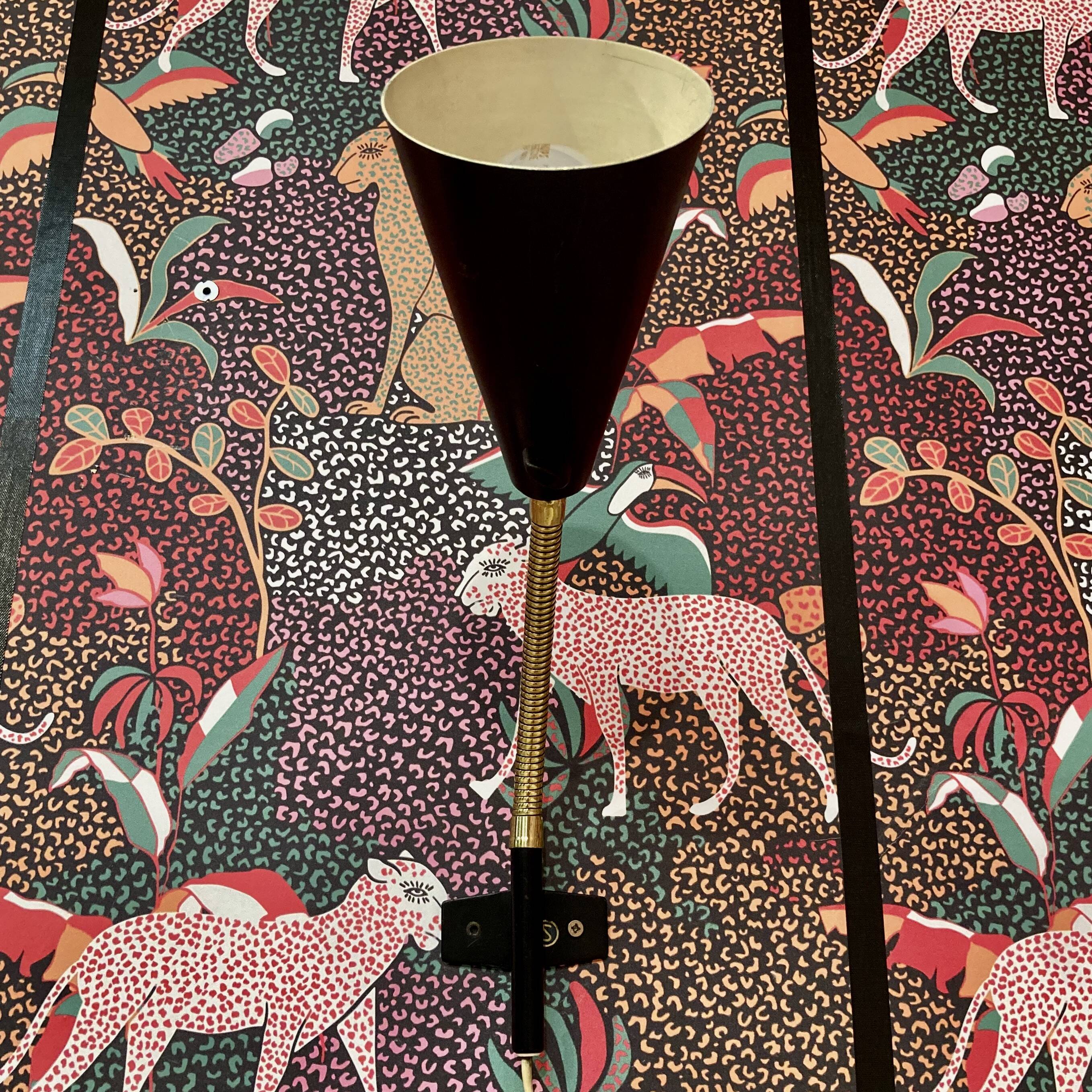 Modular appliqué Scandinavian design 1950.