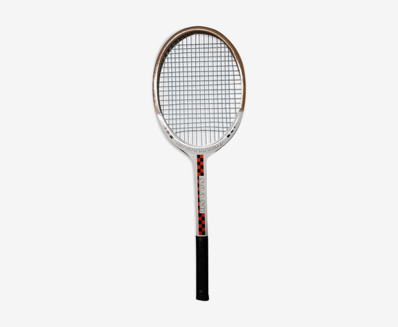 Raquette de tennis Donnay en bois et housse Lafuma