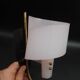 Pair of wall lights 1950 1960 Design Geru Leuchten Plexiglas and Brass