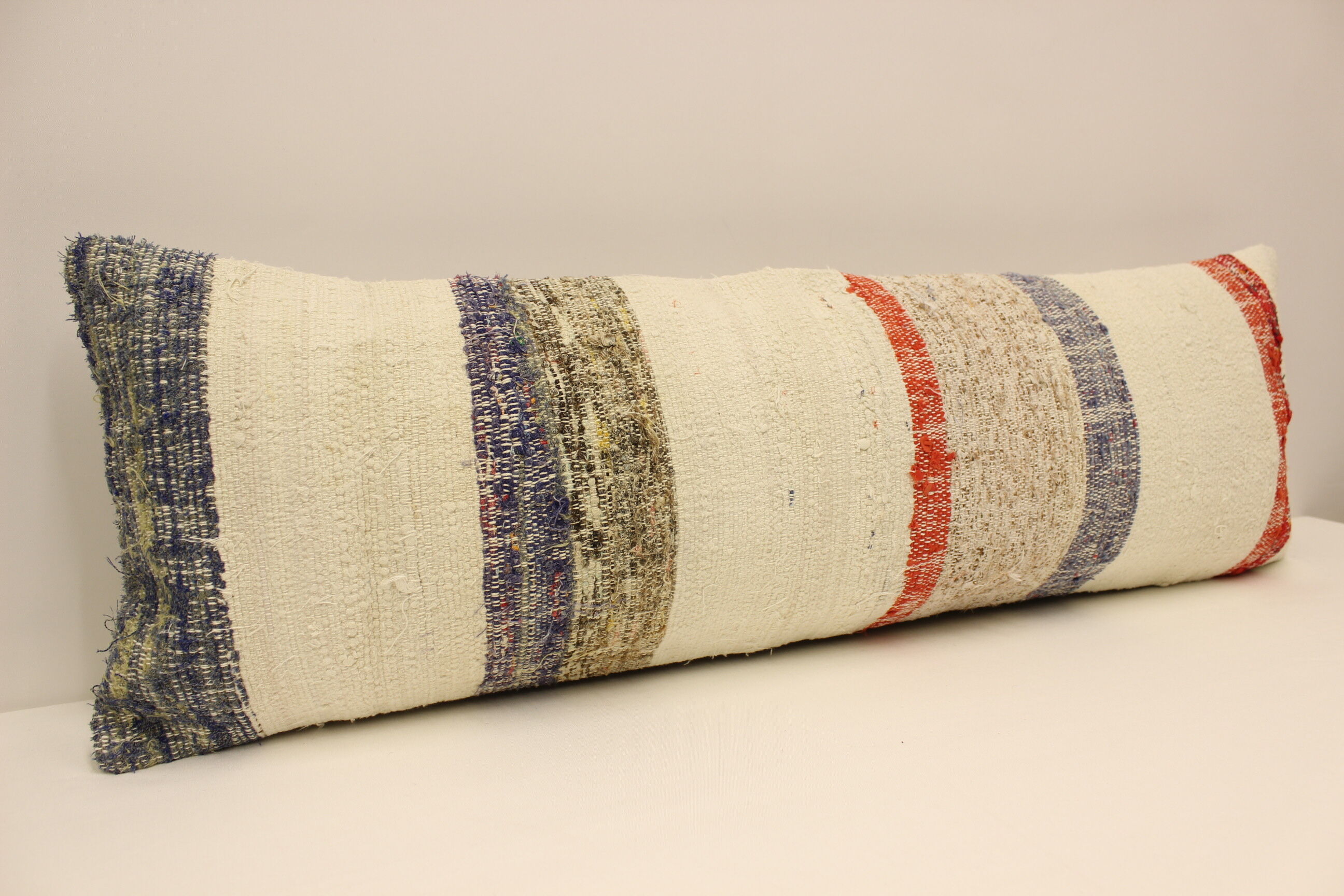 Housse coussin vintage 30x90 cm kilim