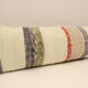 Housse coussin vintage 30x90 cm kilim