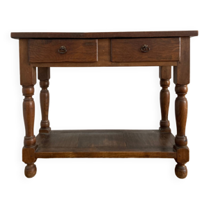 Table en bois massif