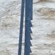 Fireplace rack, wrought iron