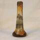 Acid-engraved glass soliflore vase signed Legras - Art Nouveau