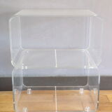 Vintage plexiglass cabinet
