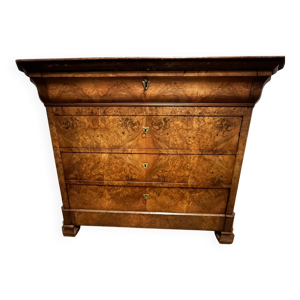 Commode en noyer massif