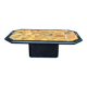 Vintage Hollywood Regency coffee table from the 1970s.