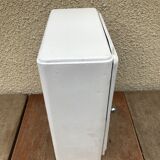 Former white metal pharmacy wardrobe vintage mirror