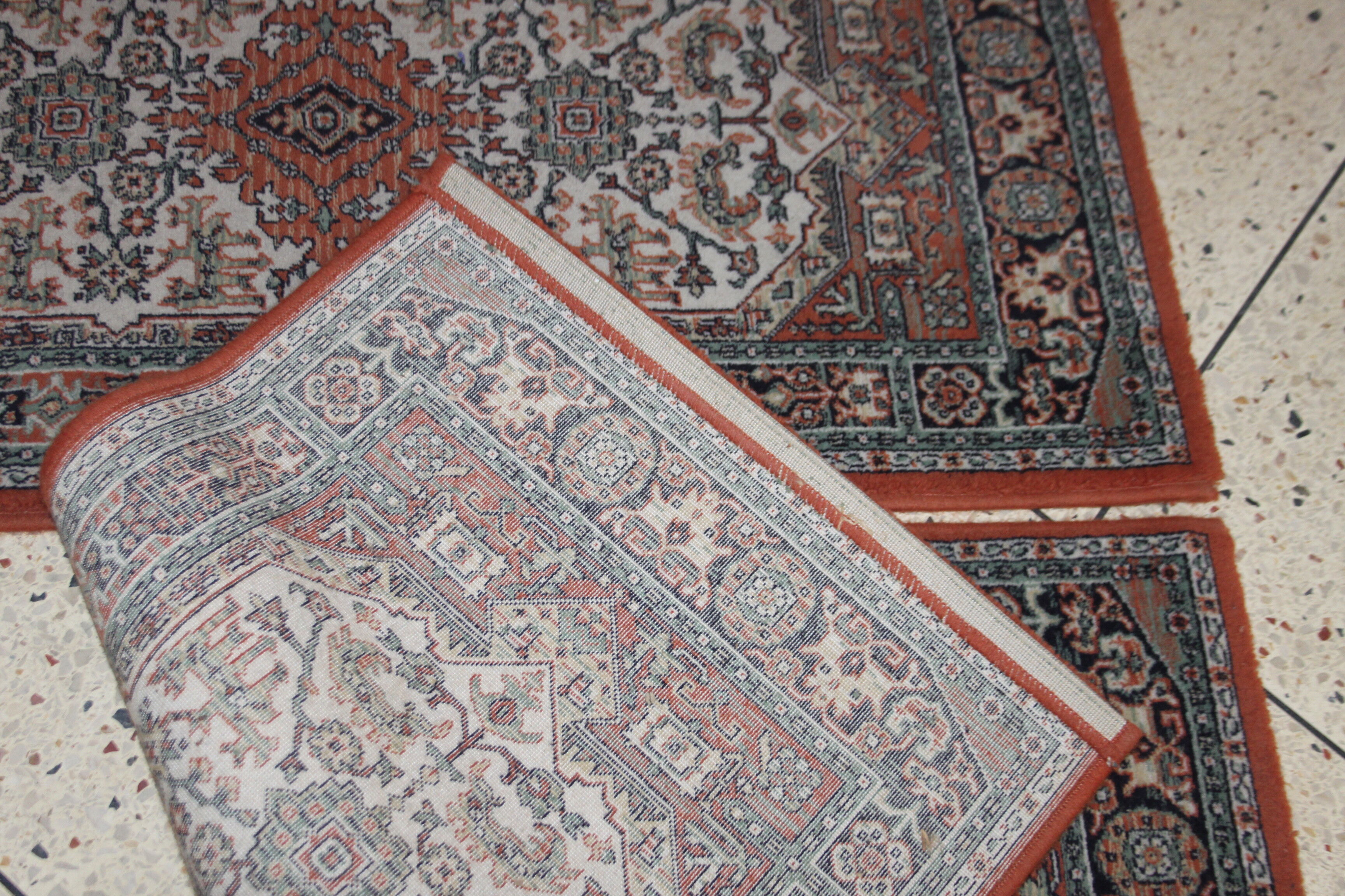 Pair Turkish carpets 120x60cm
