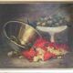 Still Life with Fruits. Oil on canvas by Jean-Baptiste GARDEL.